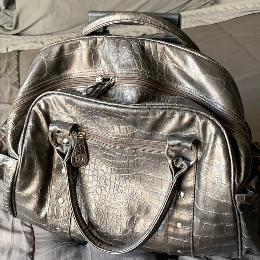 Bueno rolling laptop bag